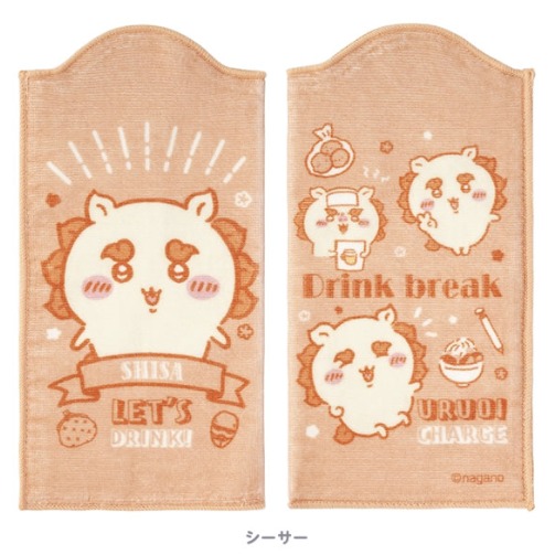 [Pre-order] "Chiikawa" Water Absorption Bottle Towel - Shisa